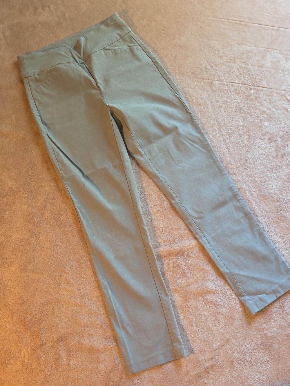 Tribal Straight-Leg Trousers in Gray